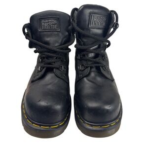 VTG Made In England Dr. Martens Air Wair Boots Men's Size US 7 Steel Toe 8834